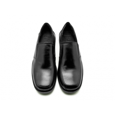 Men Loafers MS-06 Black Nappa